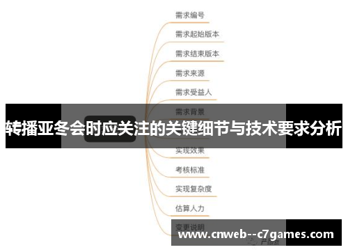 转播亚冬会时应关注的关键细节与技术要求分析 转播亚冬会时应关注的关键细节与技术要求分析
